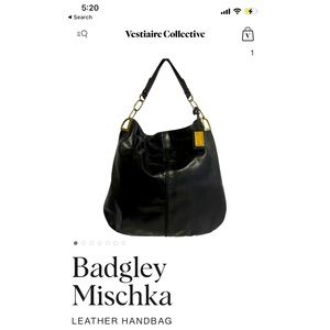 Stunning!!!!! Badgley Mischka leather bag 🎉🎉🎉🎉